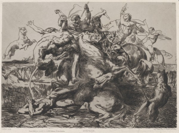 Surprise, 19th century. Creator: François-Nicolas Chifflart.
