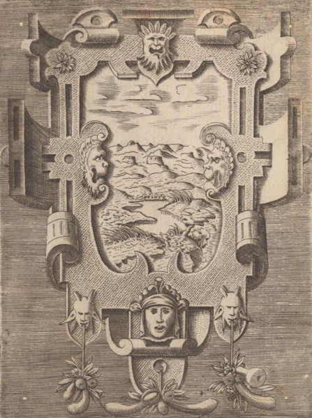 Targhe ed altri ornati di varie e capricciose invenzioni (Cartouches and other ornaments o..., 1773. Creator: Unknown.