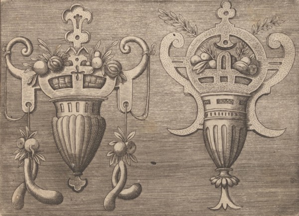 Targhe ed altri ornati di varie e capricciose invenzioni (Cartouches and other ornaments o..., 1773. Creator: Unknown.