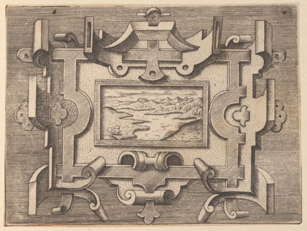 Targhe ed altri ornati di varie e capricciose invenzioni (Cartouches and other ornaments o..., 1773. Creator: Unknown.