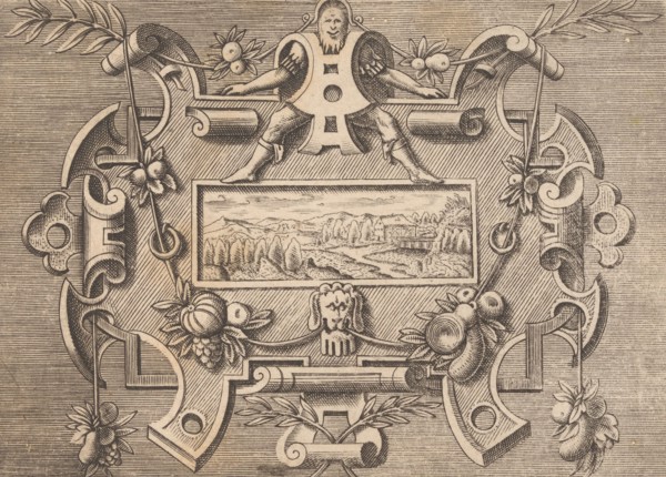Targhe ed altri ornati di varie e capricciose invenzioni (Cartouches and other ornaments o..., 1773. Creator: Unknown.