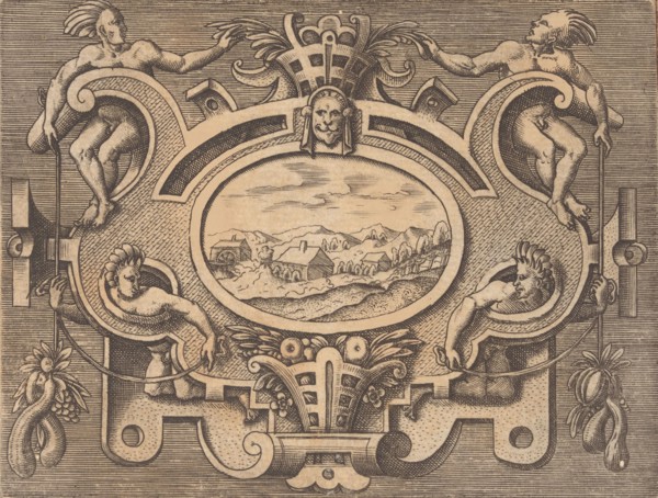 Targhe ed altri ornati di varie e capricciose invenzioni (Cartouches and other ornaments o..., 1773. Creator: Unknown.