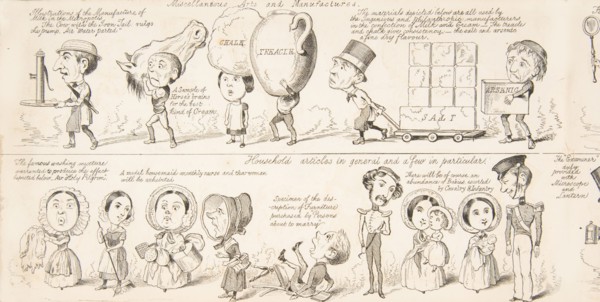 The Great Exhibition "Wot is to Be", Probable Results of The Industry of All Nations in Th..., 1850. Creator: George Augustus Sala.