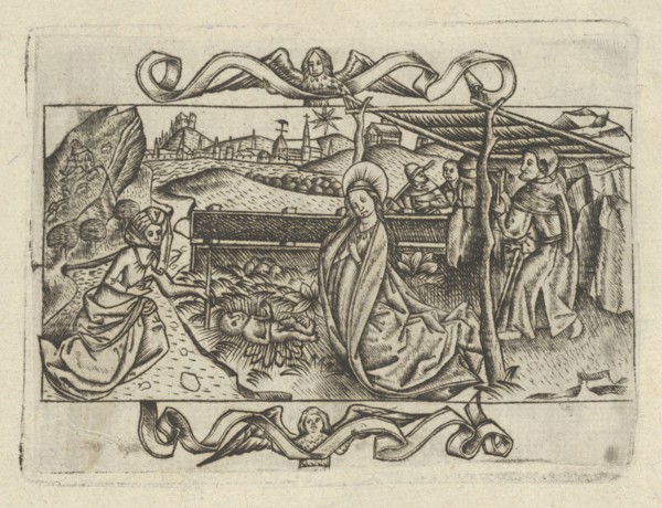 The Nativity. Creator: Israhel van Meckenem.