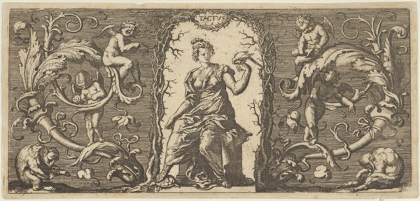 Touch (Tactus), from Quinque Sensuum (Five Senses), ca. 1655. Creator: Francis Cleyn.