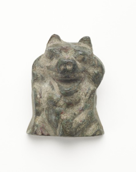 Ornament in the form of a bear, Han dynasty, 206 BCE-220 CE. Creator: Unknown.