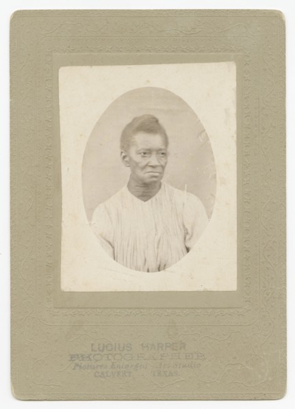 Photograph of a woman, ca. 1910. Creator: Lucius Harper.