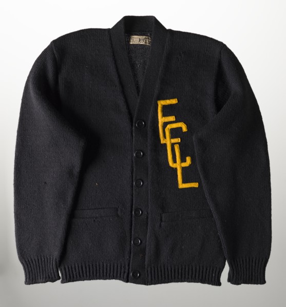 Wool sweater for the Eastern Colored League, 1923-1928. Creator: Unknown.