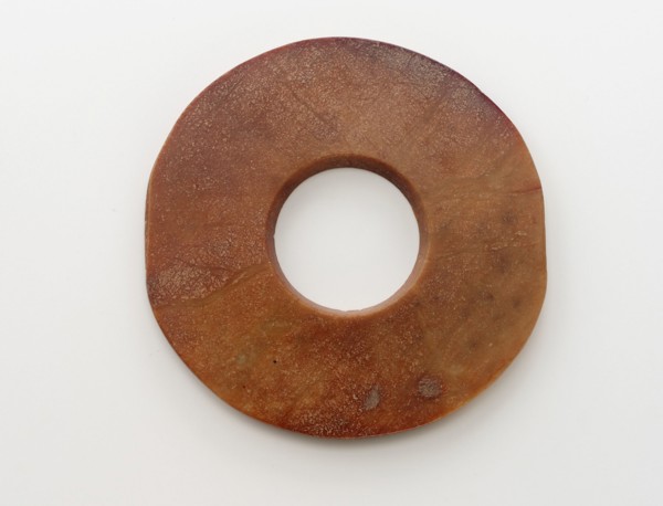 Disk (bi), Shang dynasty, ca. 1600-1050 BCE. Creator: Unknown.