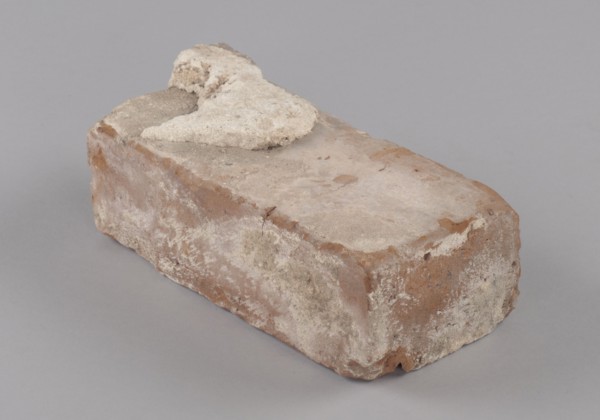 Building brick from Bethune-Cookman University's White Hall, ca. 1916. Creator: Unknown.