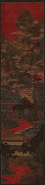 Palace Ladies Watching the Sunset, Ming dynasty, 16th-17th century. Creator: Unknown.