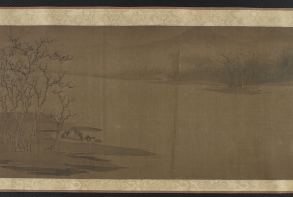 Old Trees and Cold Crows, in the style of Zhao Danian, Yuan or Ming dynasty, (14th century?). Creator: Unknown.