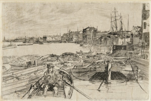 The Pool, 1859. Creator: James Abbott McNeill Whistler.