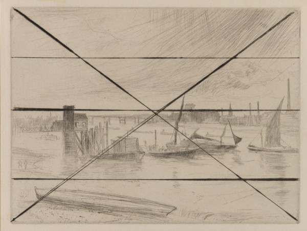 Battersea Dawn (Cadogan Pier), 1861. Creator: James Abbott McNeill Whistler.
