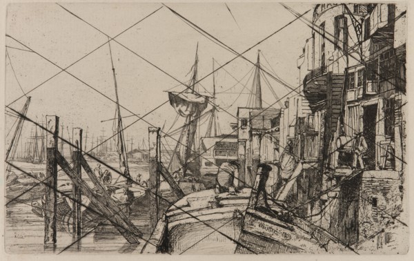 Limehouse, 1859. Creator: James Abbott McNeill Whistler.