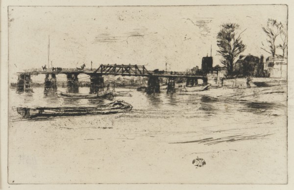 Chelsea, 1879. Creator: James Abbott McNeill Whistler.