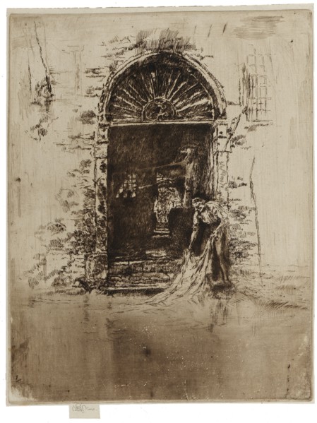 The Dyer, 1879-1880. Creator: James Abbott McNeill Whistler.