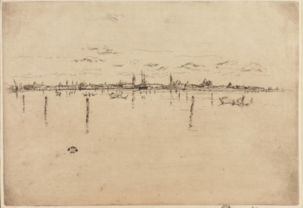 The Little Venice, 1879-1880. Creator: James Abbott McNeill Whistler.