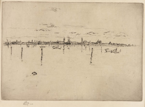 The Little Venice, 1879-1880. Creator: James Abbott McNeill Whistler.