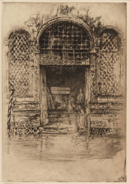 The Doorway, 1879-1880. Creator: James Abbott McNeill Whistler.