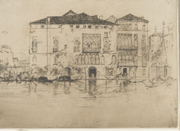 The Palaces, 1879-1880. Creator: James Abbott McNeill Whistler.