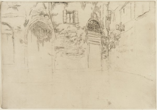The Two Doorways, 1879-1880. Creator: James Abbott McNeill Whistler.