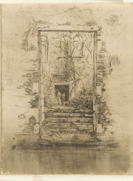 The Garden, 1879-1880. Creator: James Abbott McNeill Whistler.
