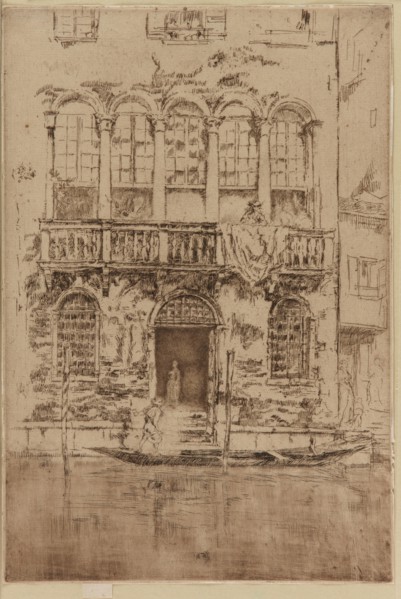 The Balcony, 1879-1880. Creator: James Abbott McNeill Whistler.