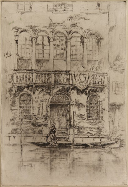 The Balcony, 1879-1880. Creator: James Abbott McNeill Whistler.