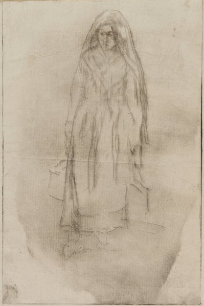 Venetian Water Carrier, 1879-1880. Creator: James Abbott McNeill Whistler.