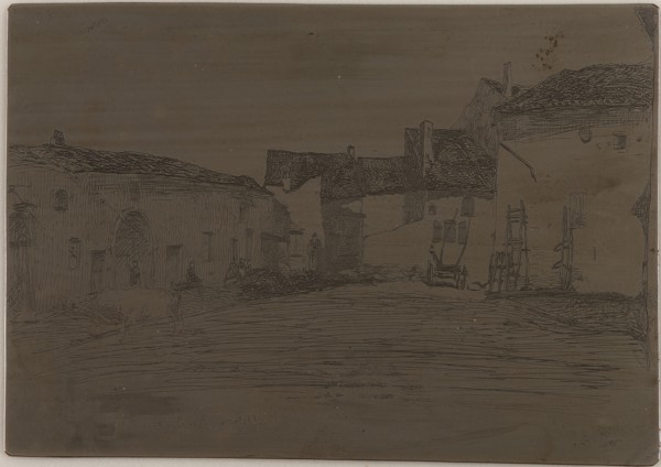 Liverdun. One of the Twelve Etchings from Nature, 1858. Creator: James Abbott McNeill Whistler.