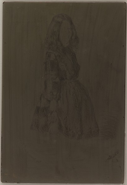 Anniie, 1857-1858. Creator: James Abbott McNeill Whistler.