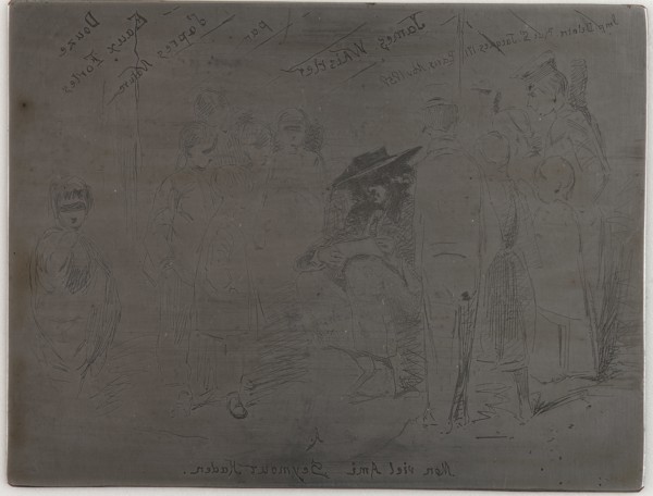 Title to the French Set, 1858. Creator: James Abbott McNeill Whistler.