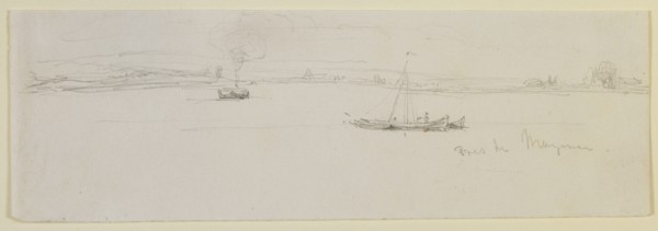 Près de Mayence, 1858. Creator: James Abbott McNeill Whistler.