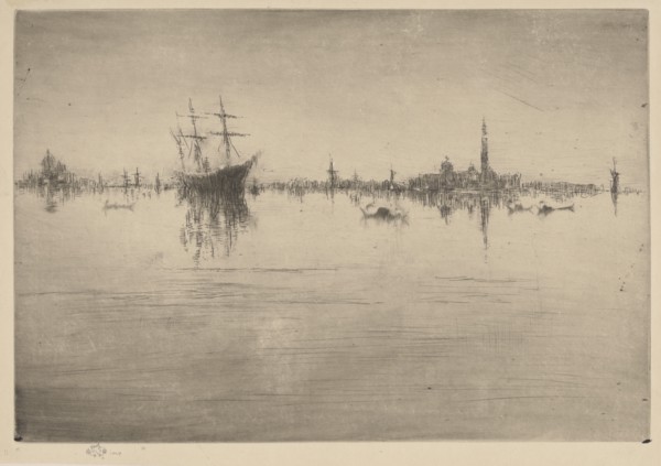 Nocturne, 1879-1880. Creator: James Abbott McNeill Whistler.
