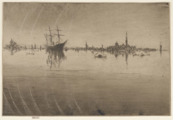 Nocturne, 1879-1880. Creator: James Abbott McNeill Whistler.