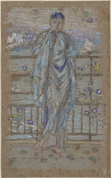 Morning Glories, 1871-1873. Creator: James Abbott McNeill Whistler.