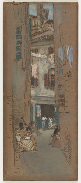 Bead Stringers, 1880. Creator: James Abbott McNeill Whistler.