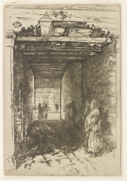 The Beggars, 1879-1880. Creator: James Abbott McNeill Whistler.
