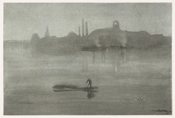 Nocturne, 1878. Creator: James Abbott McNeill Whistler.