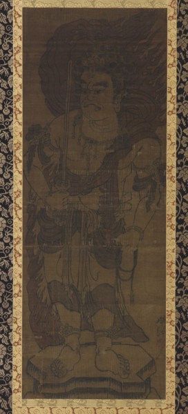 Buddhist deity: Fudo Myo 'o, Kamakura period, 1308-1388. Creator: Ryushu Shutaku.