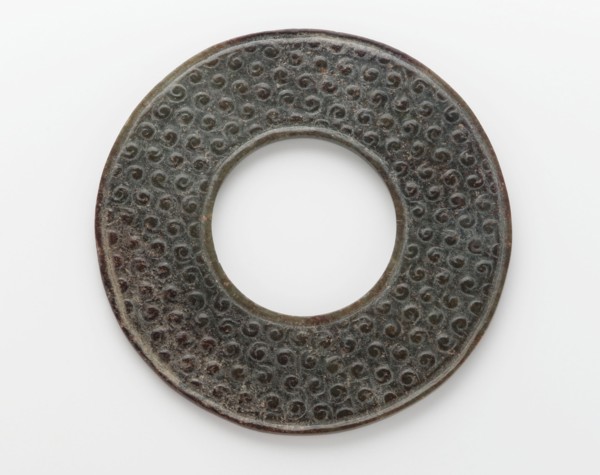 Disk (bi), Eastern Zhou dynasty, 4th-3rd century BCE. Creator: Unknown.