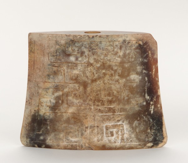 Sword fitting: scabbard ornament; flattened bell shape, Eastern Zhou dynasty, 4th-3rd century BCE. Creator: Unknown.