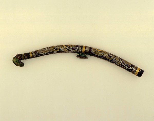 Garment hook (daigou), Eastern Zhou to Western Han dynasty, 3rd century BCE. Creator: Unknown.