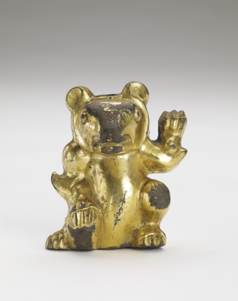 Support in the form of a bear, Han dynasty, 206 BCE-220 CE. Creator: Unknown.