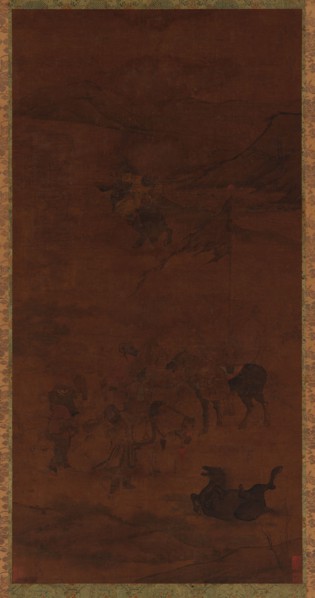 Tartar horsemen, Ming dynasty, 1368-1644. Creator: Unknown.