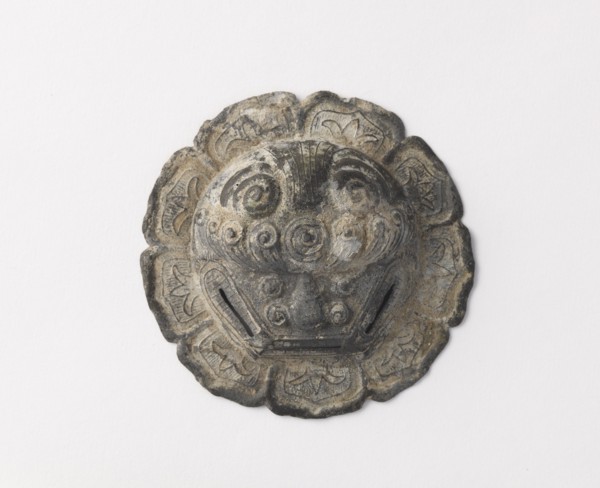 Ornamental plate, Possibly Ming dynasty, 1368-1644. Creator: Unknown.