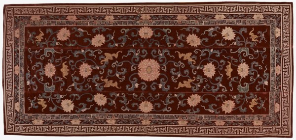 Kang or furniture cover (quilt), Qing dynasty, 18th century. Creator: Unknown.