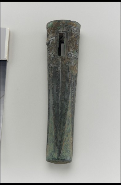 Chariot fitting: axle cap, Shang dynasty, ca. 1600-1050 BCE. Creator: Unknown.