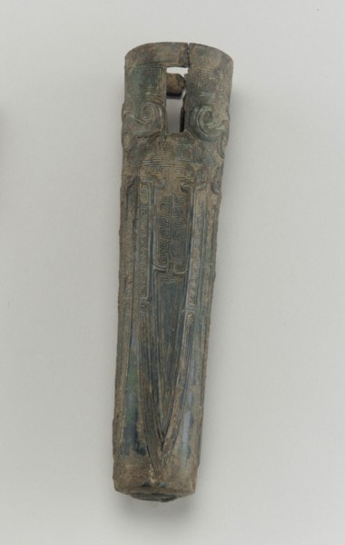 Chariot fitting: axle cap, Shang dynasty, ca. 1600-1050 BCE. Creator: Unknown.
